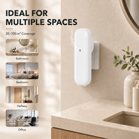 Diffuseur d'arômes électrique portable sans eau, contrôlable par application, à brancher, pour huiles essentielles, pour la maison et la voiture, garantie 1 an
