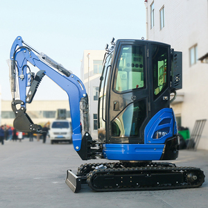 รถขุดตีนตะขาบ 2 ตัน, จัดส่งฟรี, 360 °   รถขุดแบบไม่มีหางหมุน, รถขุด Epa ของจีน, รถขุดขนาดเล็กพร้อมใบมีดบูลโดเซอร์ - Product Image 1