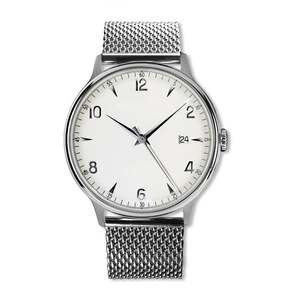 OEM Stainless Steel Sapphire Unique Unisex Simple Quartz <b>Watch</b> for Men - Product Image 2