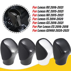 Lexus Gear <b>Shift</b> <b>Knob</b> Black Leather Plastic Ergonomic For Lexus ES GS GX - Product Image 2