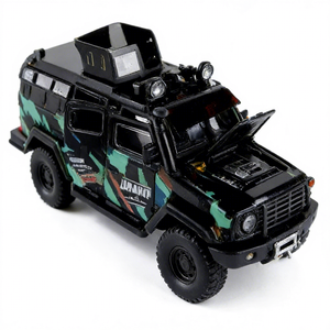 멋진 디자인의 다이캐스트 장난감 자동차, 시뮬레이션된 레트로 빈티지 마감, 1:24 스케일 금속 장난감 자동차 합금 자동차 - Product Image 6