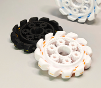 Anneau planétaire créatif imprimé en 3D, Spinner de doigt rotatif, Imprimable en PLA, Personnalisable, Achat en gros, Modèle 3D haute précision