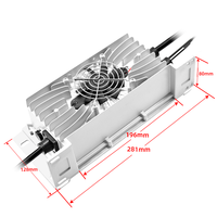Chargeur de batterie au lithium intelligent haute puissance, étanche, 84V 72V 18A, pour moto électrique, voiture, scooter, vélo