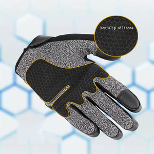 CNGDY Guantes de trabajo de seguridad resistentes a cortes recubiertos de nailon personalizados Nivel 5 Guantes anticorte para construcción - Product Image 2