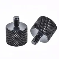 Écrou de conversion mâle M4 M5 M6 M8 M10 M12 vers femelle 1/4-20, adaptateur de support de projecteur, rotule, vis de trépied photo