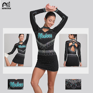 Uniforme de cheerleading personnalisé, design de haute qualité, uniformes de cheerleading sur mesure pour la performance - Product Image 4