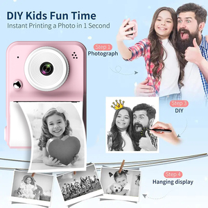 Kinder Ein-Klick-Druck Foto HD Digital kamera Sofort druck Thermo druck kamera Kinder kamera Lernspiel zeug - Product Image 5