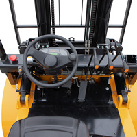 Brésil 5Ton Diesel Chariot Élévateur 5000kg Capacité avec Side Shift Japonais Moteur ISO Certifié pour la Norme de l'Union Européenne