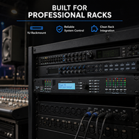 Processeur de système audio numérique 3.6SP, haut-parleur numérique audio professionnel, égaliseur, effet sonore pour concert/spectacle sur scène