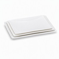 Assiette rectangulaire empilable en mélamine, vaisselle d'hôtel