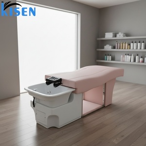 ระบบสปาผมและเท้า Kisen Compact Shampoo Bed พร้อมระบบไฮโดรซีเคิร์ลลิเคชั่น ไฟ LED บำบัด อบไอน้ำ ใช้ได้ทั่วโลก จัดส่งรวดเร็ว - Product Image 1