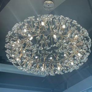 Rts moderne simplicité <span class=keywords><strong>maison</strong></span> tenir la lumière luxe mode personnalité Villa hôtel 3 niveaux <span class=keywords><strong>lustre</strong></span> acrylique - Product Image 3