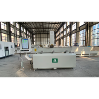 Machine de perçage et de fraisage CNC à trois axes OUWO 1800 mm pour la production de profilés en aluminium, équipement de ligne de production pour usine de fenêtres