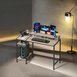 Best Selling Modern Living Furniture Custom Design PC <strong>Table</strong> <strong>Computer</strong> Desk with Convertible TV <strong>Cabinet</strong> <strong>Drawers</strong> Portable Feature - Product Image 2