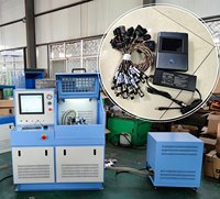 Banc d'essai de performance de turbocompresseur haute précision équipé d'un testeur d'actionneur électronique