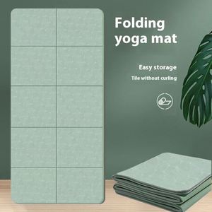 Tapete de Yoga Plegable y Portátil, Grueso, Antideslizante, para Gimnasio en Casa, Siesta de Estudiantes, Siesta Infantil, Material de Goma TPE, Logotipo OEM - Product Image 1