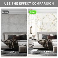 Papier peint auto-adhésif avec effet d'illusion 3D - Autocollant amovible pour carrelage, murs, sols, plafonds pour la décoration de la maison