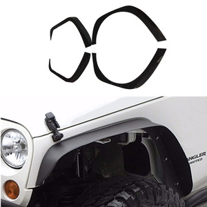 Fusées d'aile de style plat en acier pour <span class=keywords><strong>Jeep</strong></span> pour <span class=keywords><strong>Wrangler</strong></span> <span class=keywords><strong>JK</strong></span> 2007-2017 J064 - Product Image 5