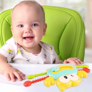 Juguete Musical de Plástico Natural para Bebés TOPSKY TOYS, Sonajero y Anillos de Dentición para Recién Nacidos e Infantes de 0 a 24 Meses, Juguete Sensorial de Cangrejo - Product Image 4