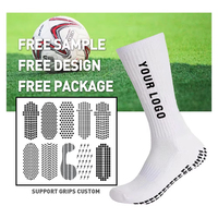 Échantillons Gratuits Chaussettes de Football Antidérapantes de Haute Qualité Personnalisées avec Impression Numérique pour l'athlétisme