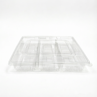 Boîte d'emballage en plastique pour pâtisserie, contact alimentaire sûr, personnalisable, blister pour pâtisserie