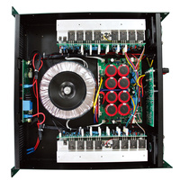 En stock CA9 2x600W Amplificateurs de puissance à boîtier métallique avec stéréo/mono/surround et XLR pour les petites performances sur scène