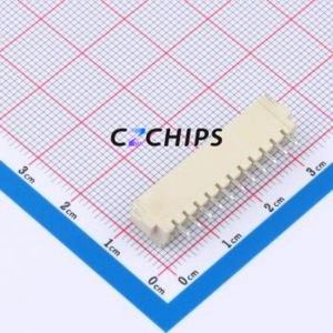 BX-HA2.54-11PWT Wire-to-Board Pin Header SMD,P=2.5mm,Horizontal Mount Connector 1x11P 2.5mm Horizontal Mount XHB - Product Image 2