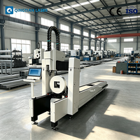 Cortadora Láser Automática de Tubos para Acero al Carbono, Acero Inoxidable, Tubería Cuadrada y Rectangular, Corte Láser de Fibra CNC de Alta Precisión