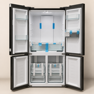 SAMSUNGs 591L Four-Door Cross-Door <b>Refrigerator</b> Frost-Free Technology Water Dispenser Upper Refrigeration/Lower Freezin - Product Image 3