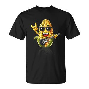 เสื้อยืด RockOn Corn Lover ลายข้าวโพดหวานบนฝัก สำหรับโปรโมชั่น - Product Image 1