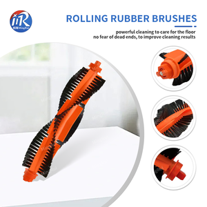 Convient pour <span class=keywords><strong>Xiaomi</strong></span> S12/ B106GL/ S10/ <span class=keywords><strong>T12</strong></span> Robot Aspirateur Pièces De Rechange Rouleau Principal Brosse Bord Brosse Latérale Hepa Filtre Vadrouille Chiffon - Product Image 2