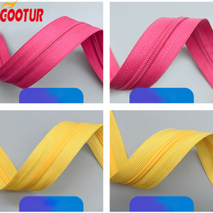 إكسسوارات الملابس 3 #   سحاب نايلون بألوان اختيارية، سحاب دانتيل غير مرئي، سحابات مفتوحة من الجانبين للملابس - Product Image 1