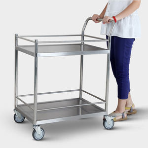 חדש עיצוב אחסון כבד החובה עבור מחזיקי נירוסטה ארגונית מטבח פלדה מתלה אחסון מדף - Product Image 5