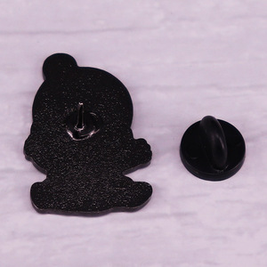 Alta calidad Anime DBZ <span class=keywords><strong>Chiaotzu</strong></span> Cloisonne pintura aleación broches alfileres artesanía de Metal - Product Image 2