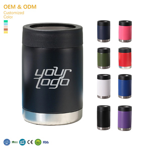 Özel Logolu Paslanmaz Çelik Vakumlu İzoleli 12oz/14oz Bira Şişesi Soğutucu Tutucu ve Kamp İçin Şişe Açacağı - Product Image 1