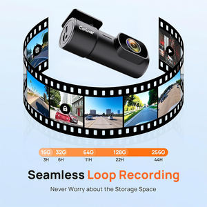 Caméra embarquée Carlover avec vision nocturne, enregistrement en boucle, caméra avant 2K, caméra de tableau de bord pour <span class=keywords><strong>voiture</strong></span> - Product Image 3
