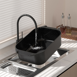 Sartén de metal duradera con acabado antiadherente, estufa de inducción apta para lavavajillas, asador Jumbo sin goteo aplicable - Product Image 4