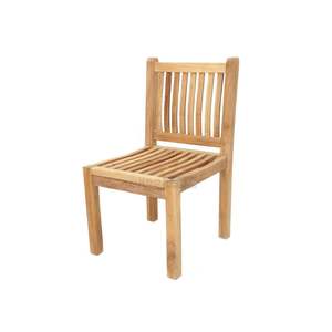 Luxa Lightweight Dining <b>Chair</b>-Modern Design Rugged Teak <b>Wood</b> Comfortable & Durable for Hotel & Park Use - Product Image 1