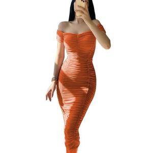 <span class=keywords><strong>Vestido</strong></span> de <span class=keywords><strong>fiesta</strong></span> de cóctel, Sexy, elegante, informal, fruncido, <span class=keywords><strong>2022</strong></span> - Product Image 3