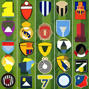 Adesivi e Distintivi Metallici con Logo della Squadra per Premi di Campionato di Calcio, Resistenti e in Grandi Quantità per Articoli da Tifosi e Cerimonie - Product Image 2