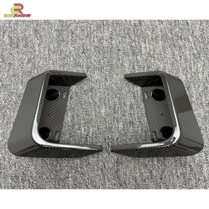 Rejillas de Ventilación para Guardabarros de Mercedes-Benz Clase G W464 W463A G63, Actualización a Estilo B, Rejillas de Ventilación de Fibra de Carbono Seca, 2019-2024 - Product Image 6