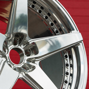 Jantes forgées en 2 parties LH pour Ferrari Porsche 997 992 Lamborghini Urus BMW <span class=keywords><strong>Mercedes</strong></span> 5x112 5x120 5X114.3 Jantes à cinq branches - Product Image 2