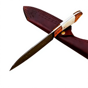 Top Sale OEM ODM Damascus Steel Hunting <b>Knife</b> Every Day Fixed Blade <b>Bone</b> <b>Handle</b> <b>Knives</b> for Sale in Low price - Product Image 5
