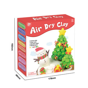 Kit de Arcilla y Plastilina para Niños, Arcilla de Secado al Aire Súper Ligera con Herramientas de Escultura, Regalo para Niños - Product Image 2