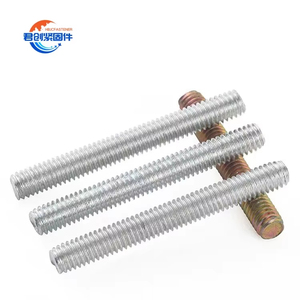 Para Malaxy High Precision Din975 Din976 Galvanizado M5 Acme Barra de varilla roscada Acero inoxidable Acabado de Zinc negro Medición métrica - Product Image 1