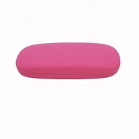 Étui à lunettes rigide en cuir PU rectangulaire avec logo personnalisé pour lunettes de lecture et lunettes de soleil