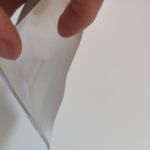 Emballage <span class=keywords><strong>de</strong></span> produits <span class=keywords><strong>de</strong></span> bouffées cosmétiques ziplock zip laminé blanc brillant imprimé personnalisé sac en plastique - Product Image 4