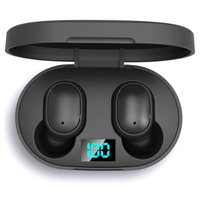 Écouteurs TWS E6S Écouteurs sans fil pour Xiaomi Casque sans fil à réduction de bruit avec micro Écouteurs à air comprimé