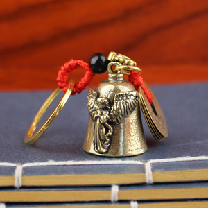 Nuevas campanas antiguas de latón Dingtong, pequeños artículos de bronce, venta al por mayor para puestos callejeros, llaveros para coche, accesorios y adornos. - Product Image 5