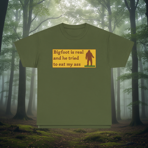 Maglietta Bigfoot, divertente maglietta meme, regalo scherzoso inadatto - Product Image 3